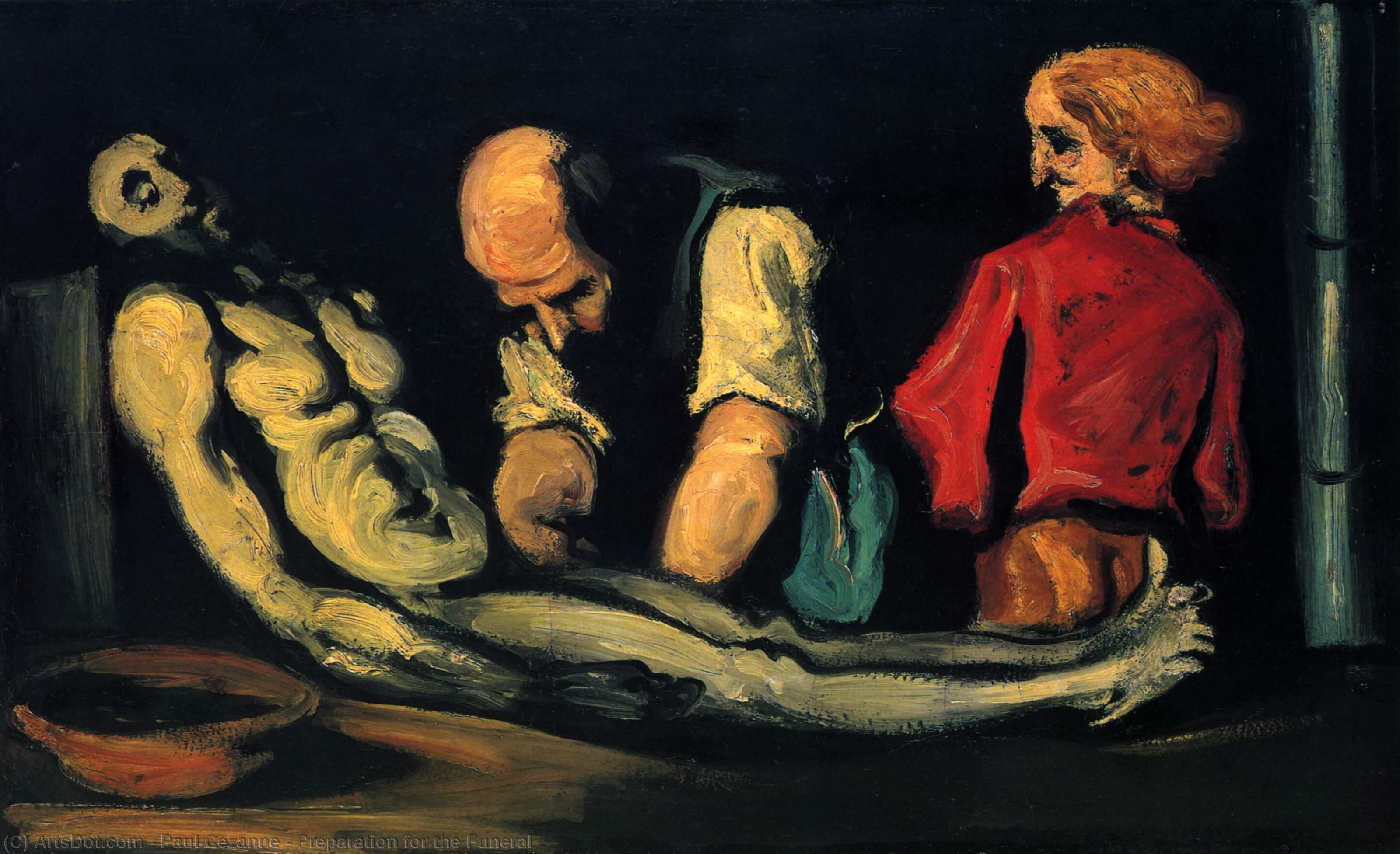 Preparation For The Funeral — Paul Cézanne