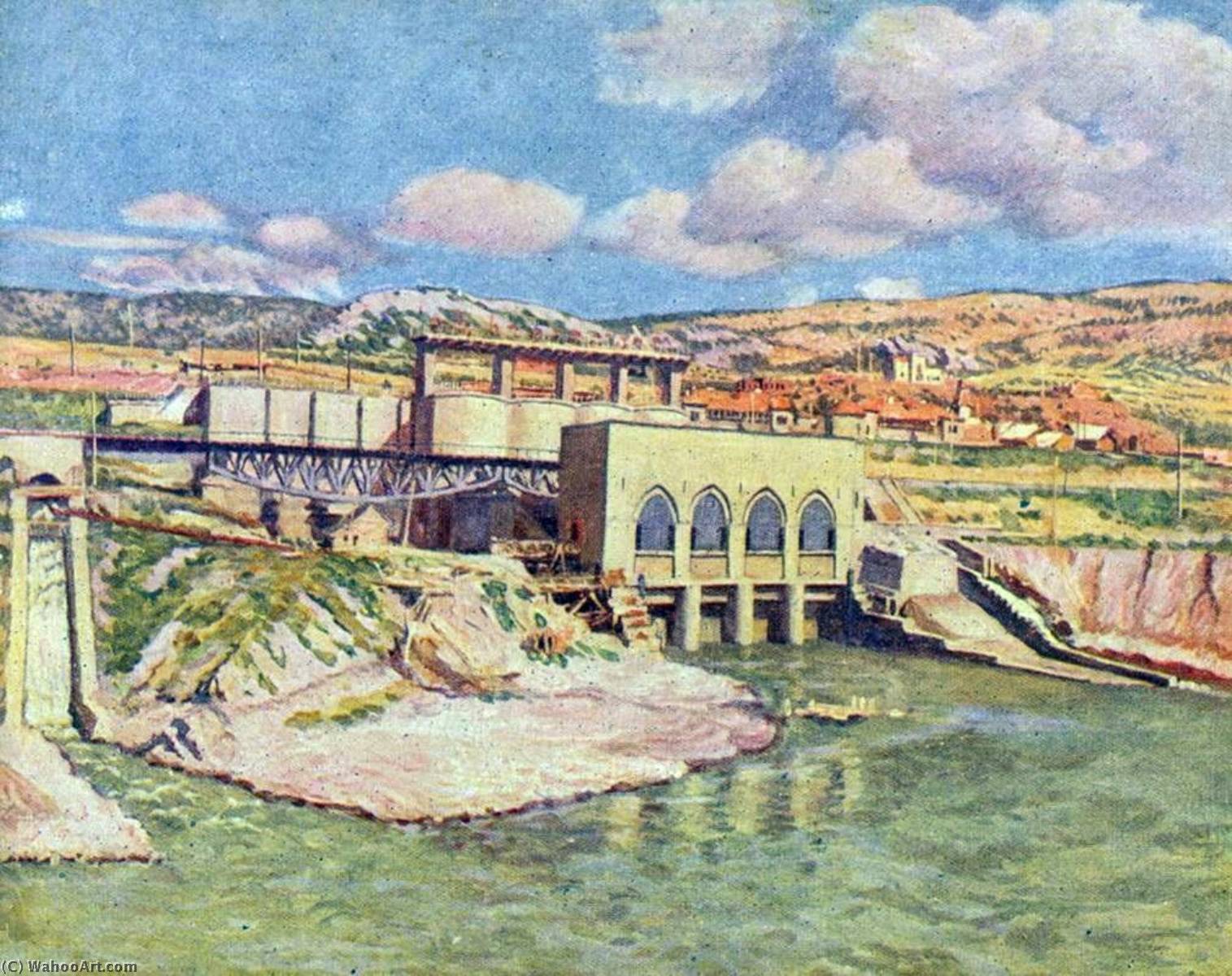Hydro Electric Power Plant In Georgia — Ilya Ivanovich Mashkov