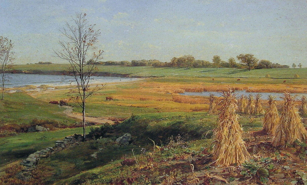 Connecticut Shoreline In Autumn — John Frederick Kensett