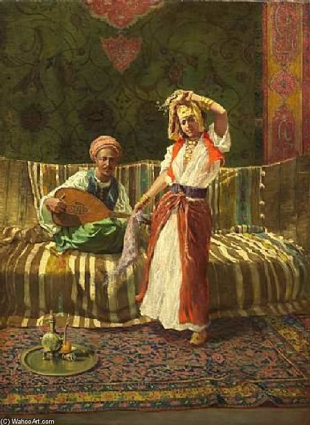 Arab Dancing Girl — Addison Thomas Millar