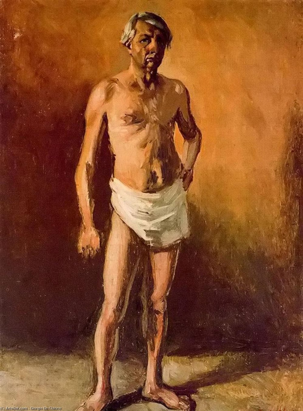 Nude Self-portrait 1 — Giorgio De Chirico