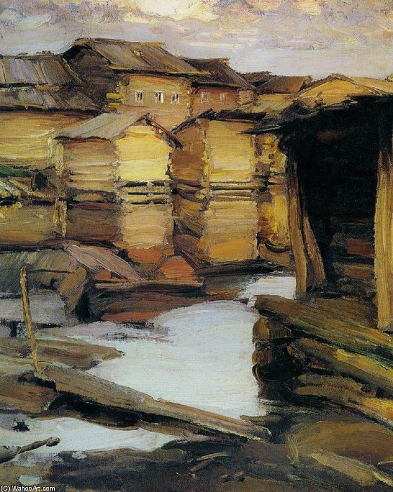North Village - — Abram Efimovich Arkhipov