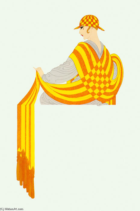 Resting — Erté