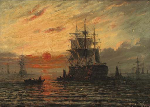 The Flagship At Dusk — Адольфус Кнелл