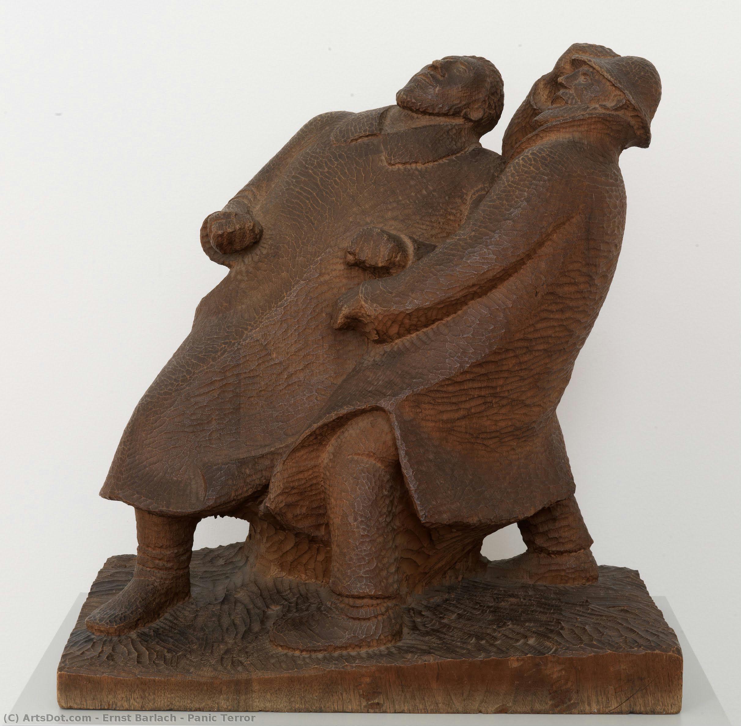 El Terror Aprensivo — Ernst Barlach