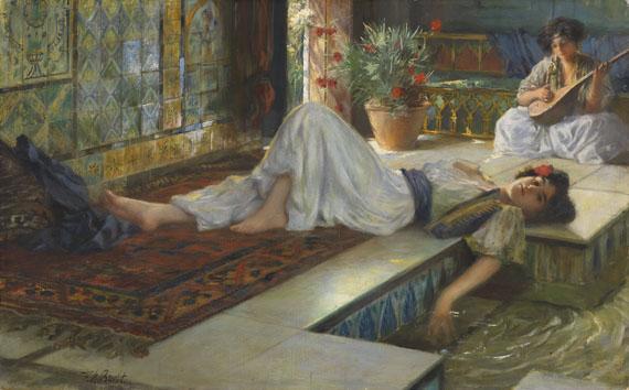 Leisure Of The Odalisques (muße Der Odalisken) — Ferdinand Max Bredt