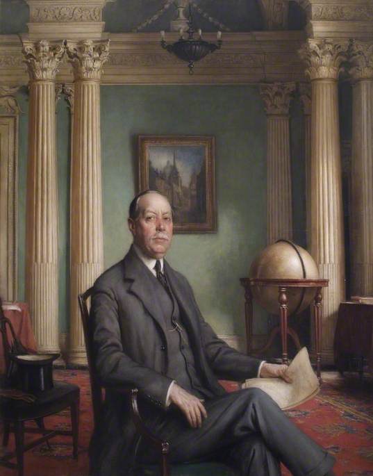 Sir Gordon Nairne (1861–1945), Bt, Director Of The Bank Of England — Walter Westley Russell
