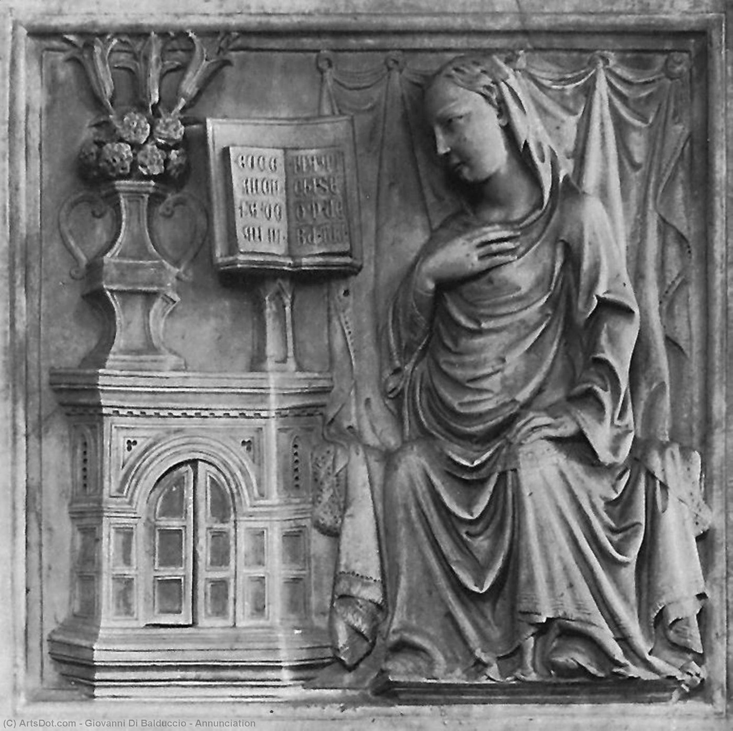 Annunciation — Giovanni Da Balduccio