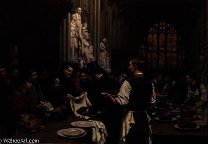 Distributing Left-overs To The Poor — Adrien Emmanuel Marie
