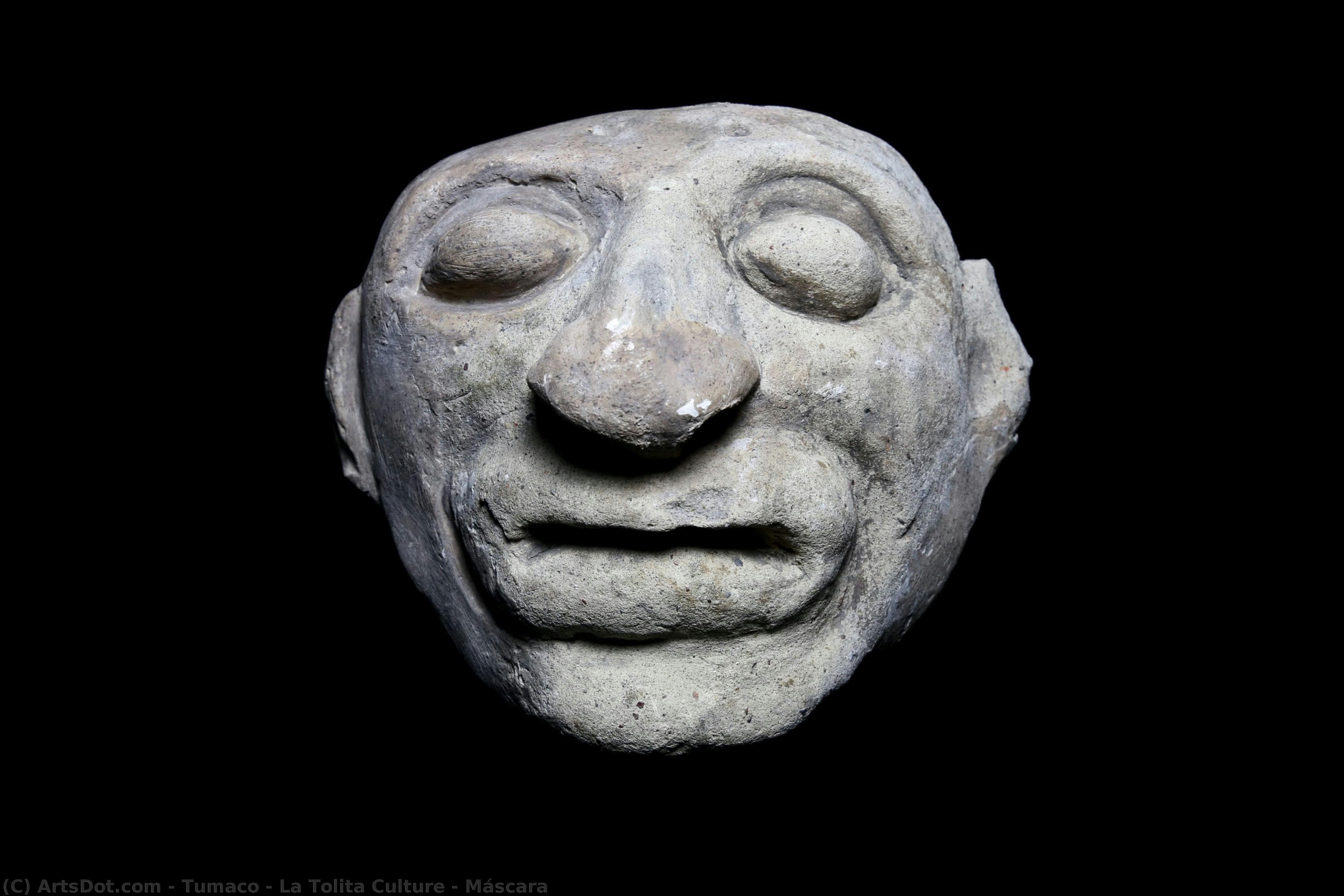 Máscara — Tumaco - La Tolita Culture