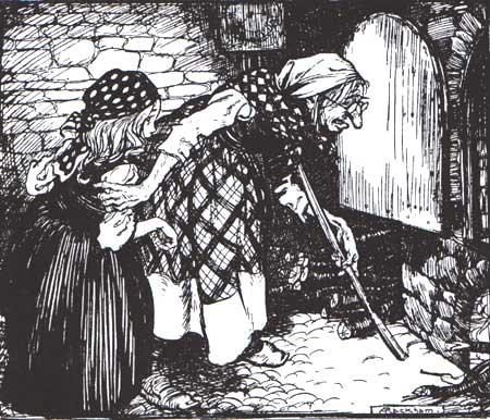 Stupid Goose!' Cried The Witch. 'the Opening Is Big Enough; You Can See That I Could Get Into It Myself. — Артур Ракэм