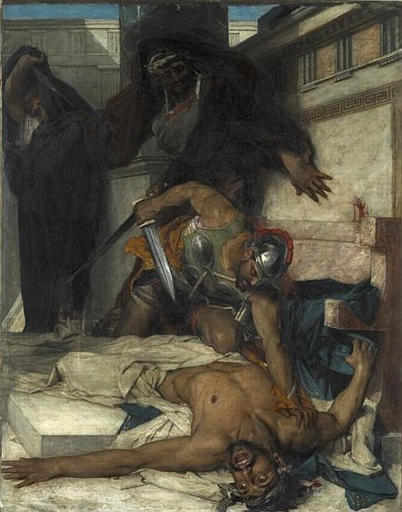 Mort De Timophane — Léon François Comerre