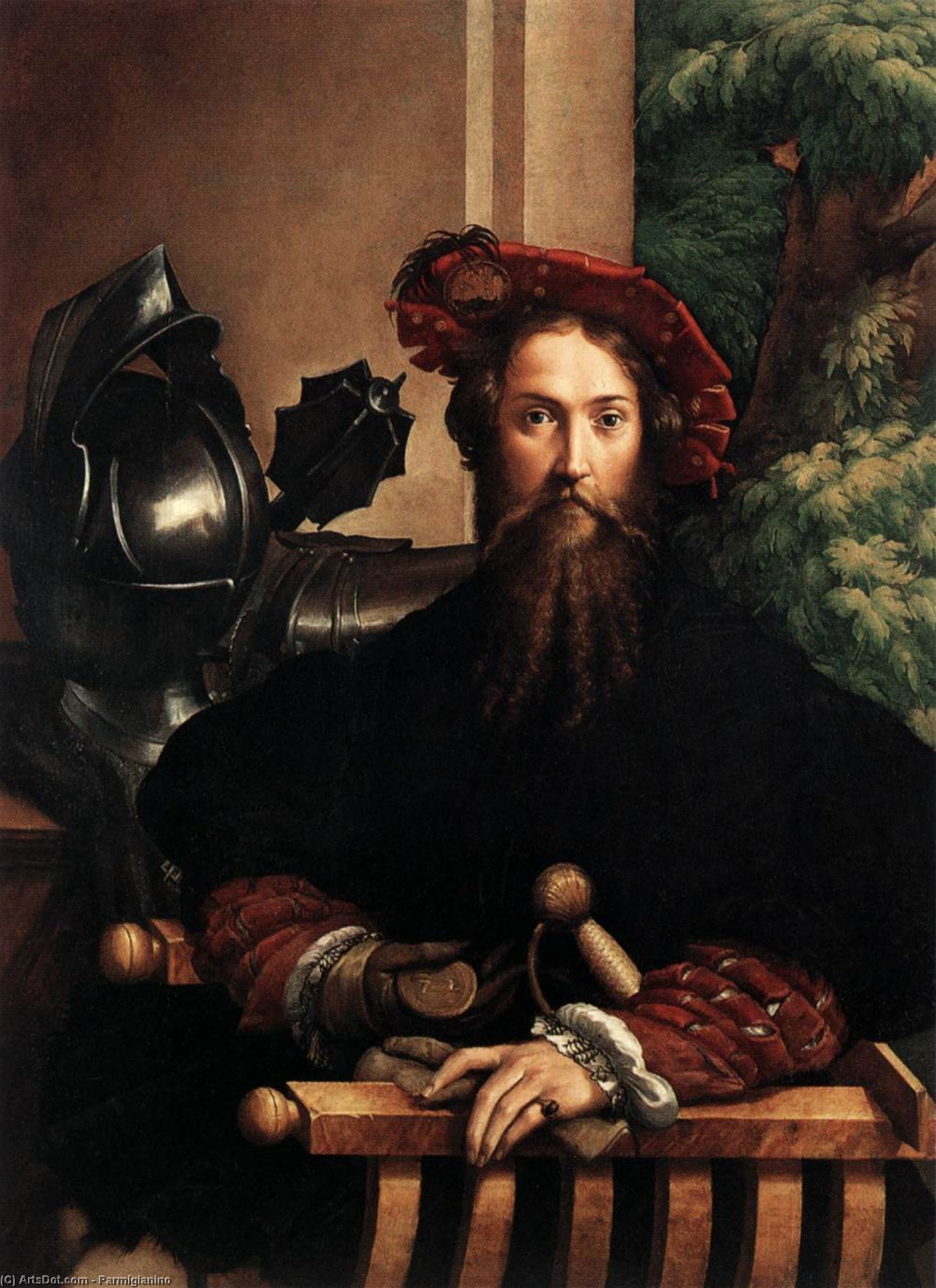 Gian Galeazzo Sanvitale, Count Of Fontanellato — Parmigianino