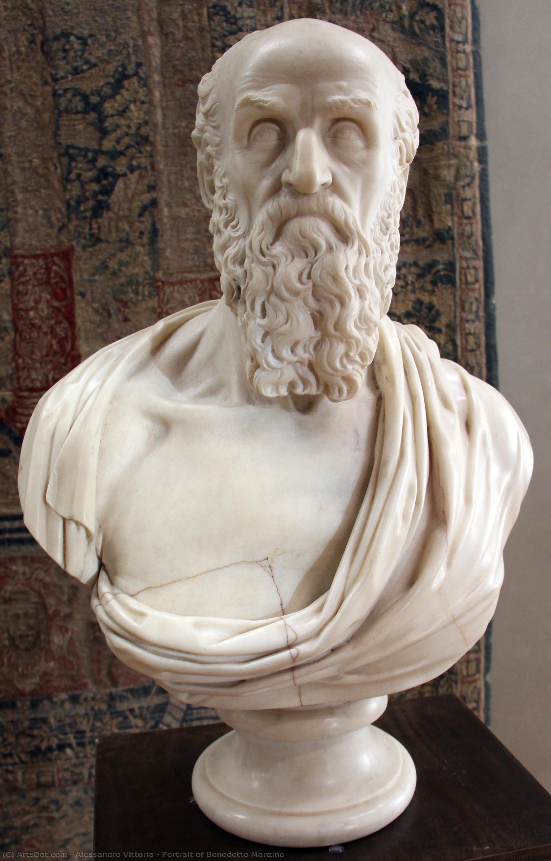 Portrait Of Benedetto Manzino — Alessandro Vittoria