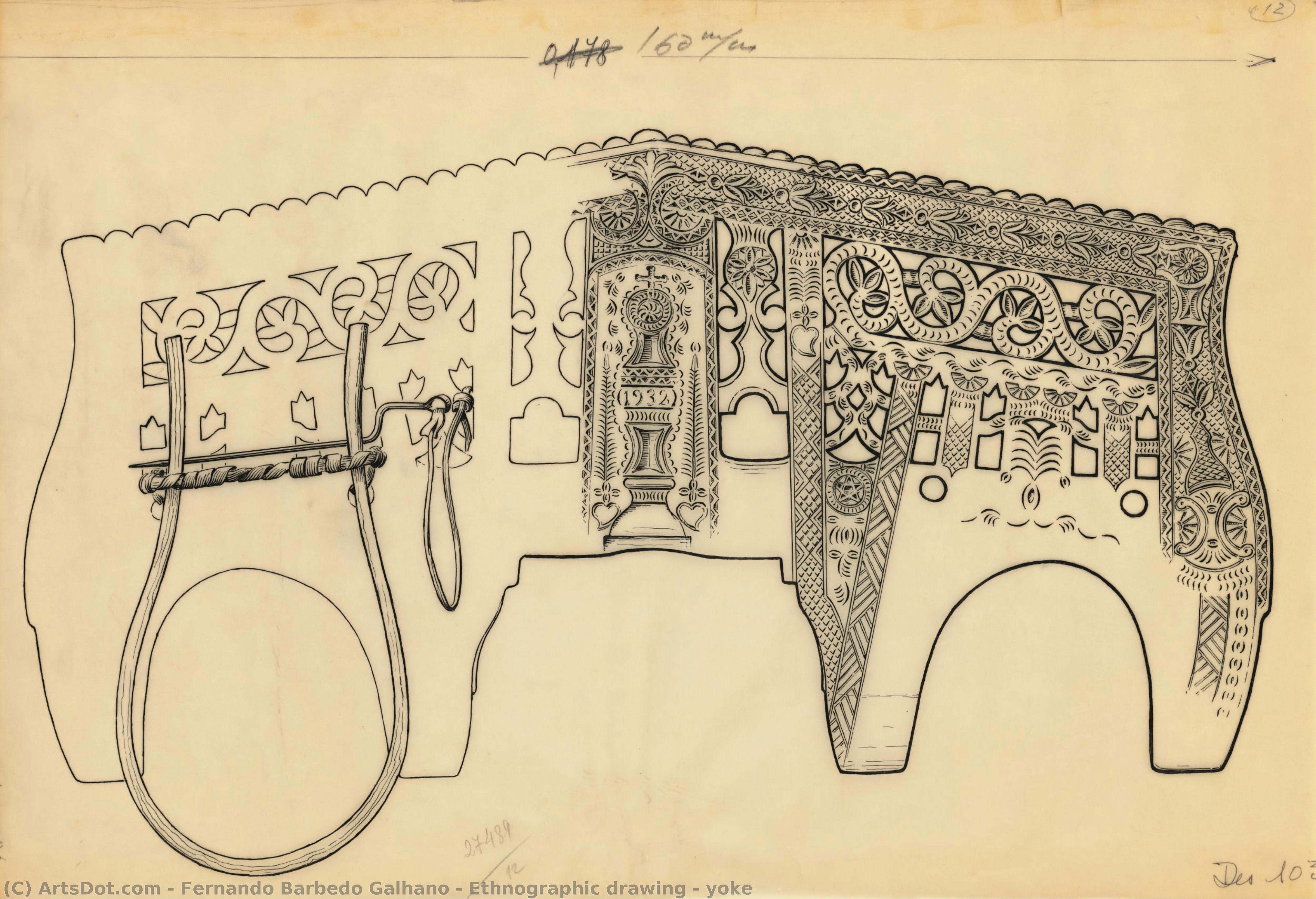Ethnographic Drawing - Yoke — フェルナンド・バルベルド・ガルハノ
