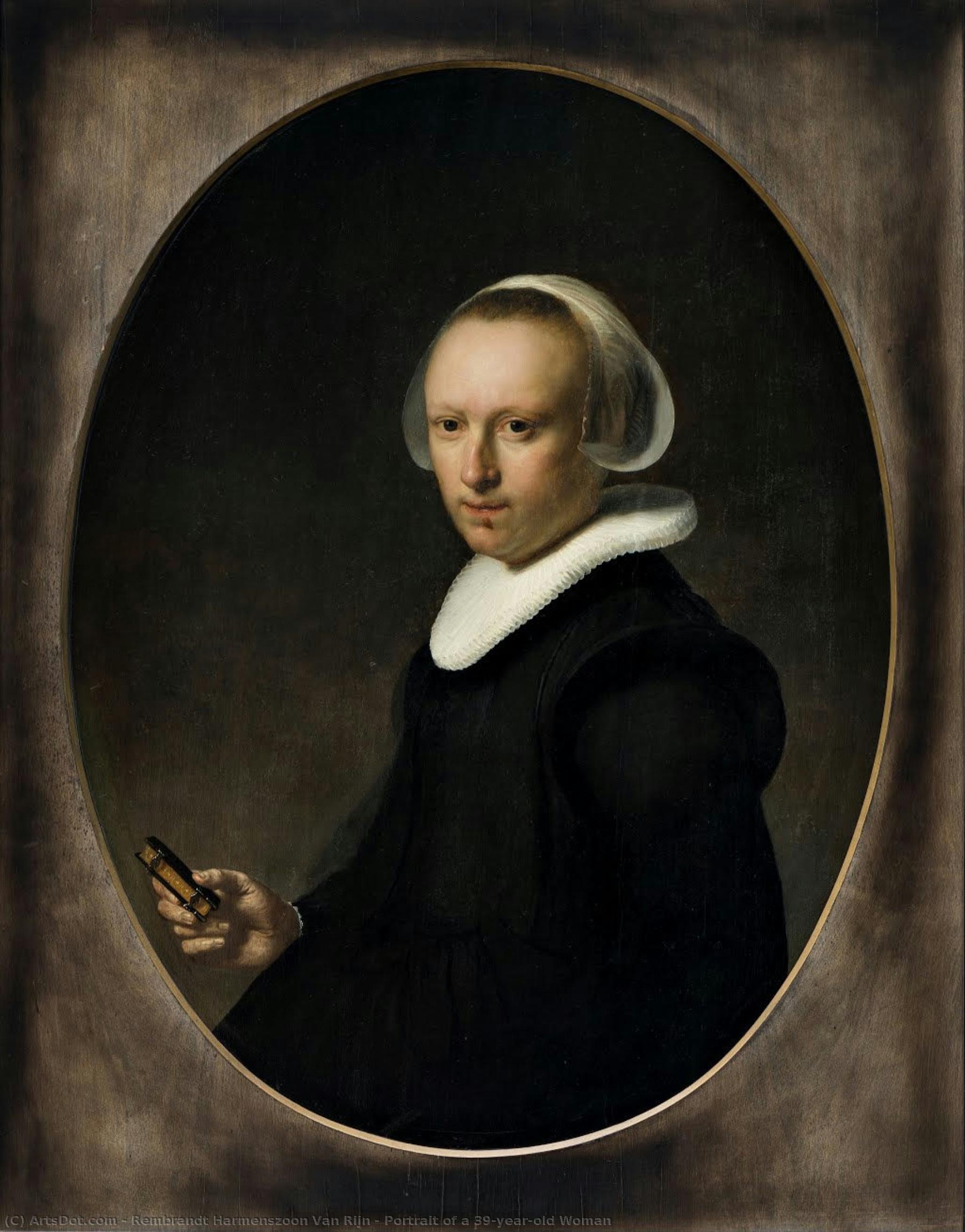 Portrait Of A 39-year-old Woman — Рембрант