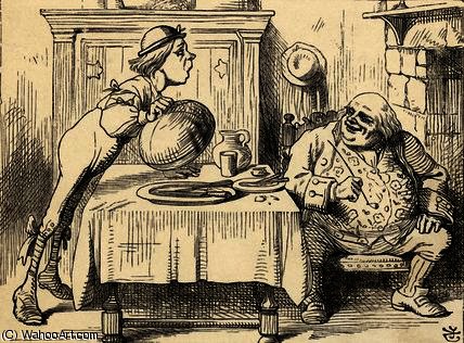 Father William Having Eaten The Goose — Sir John Tenniel