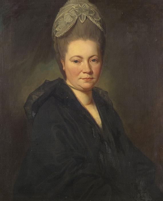 Portrait Of Mrs Marie-jean Gomm — George Romney