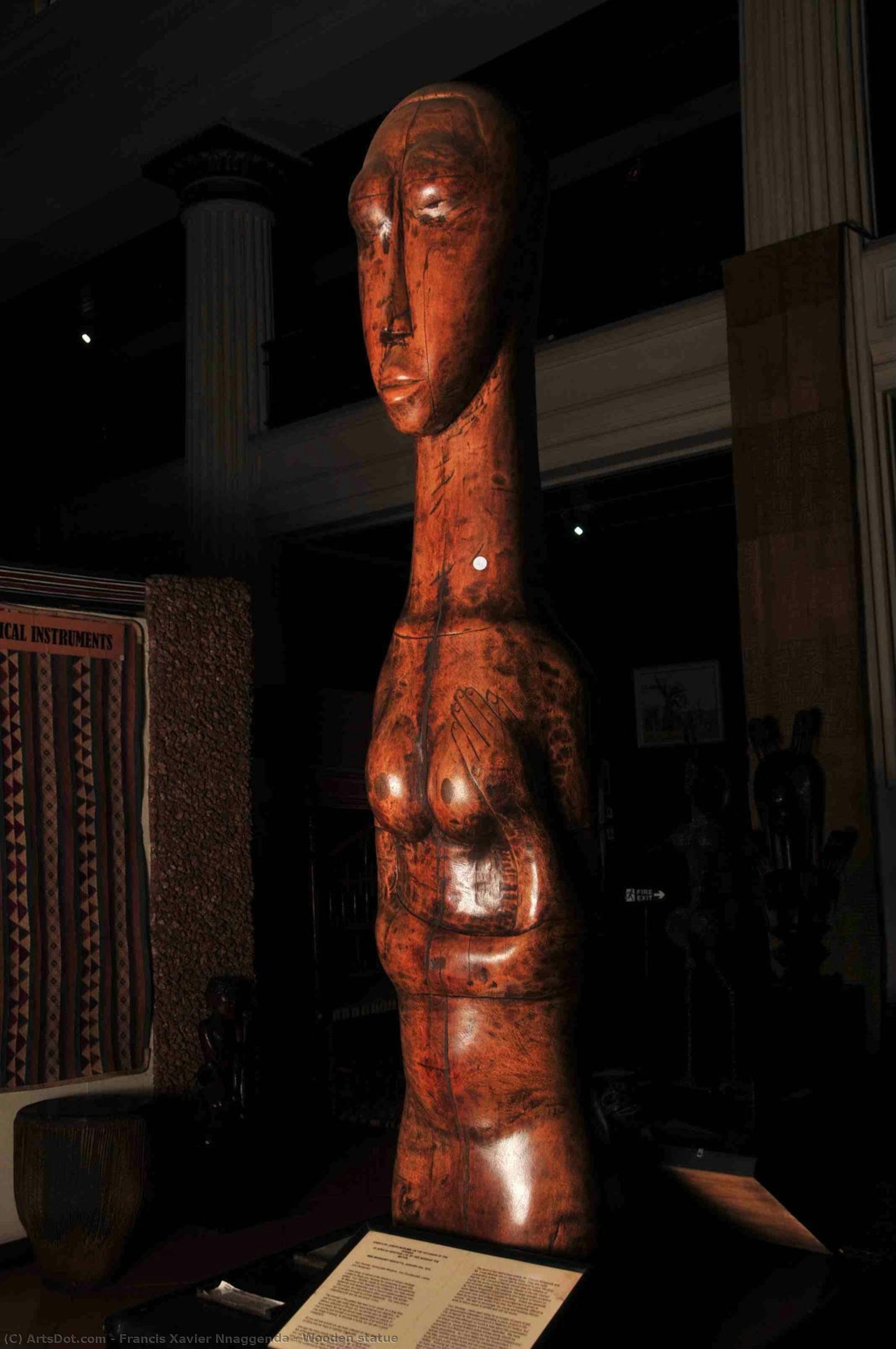 Wooden Statue — Francis Xavier Nnaggenda