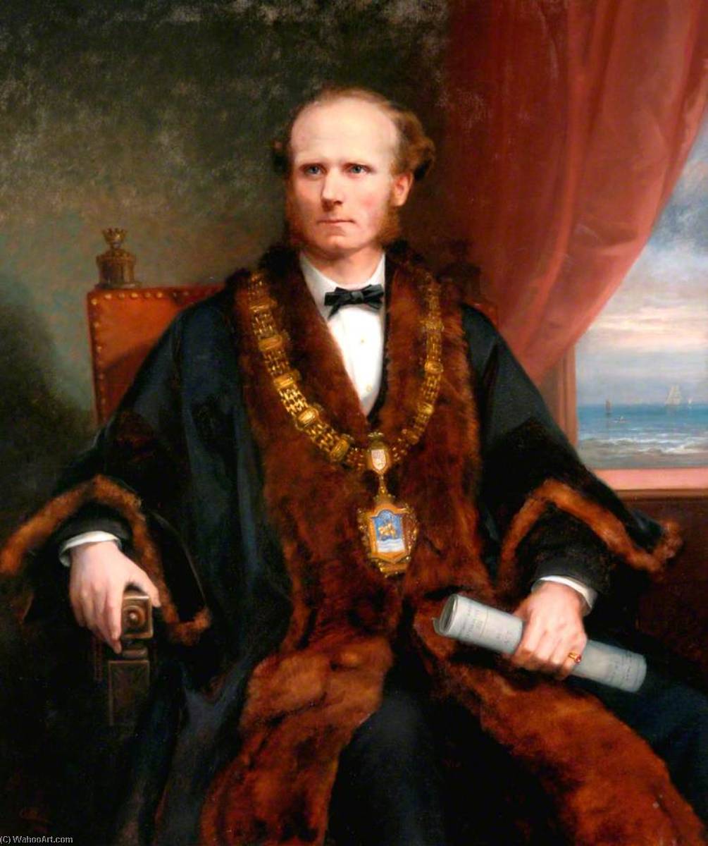 Alderman John Horsley, Jp, Mayor Of Hartlepool (1881–1885) — Clement Burlison