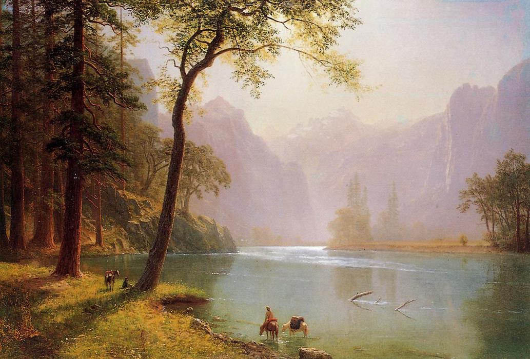 Kern River Valley, California — Albert Bierstadt