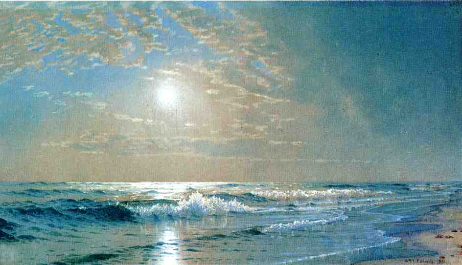 Morning At Atlantic City, New Jersey — Alfred Thompson Bricher