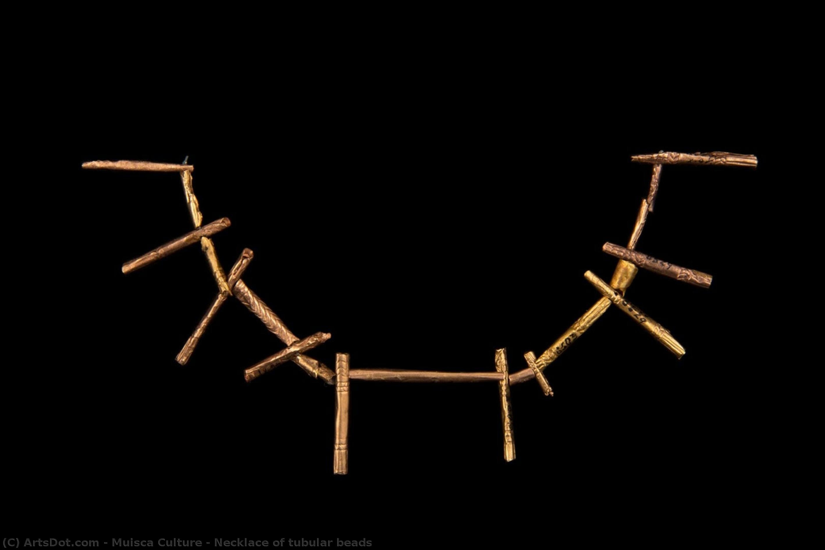 Necklace Of Tubular Beads — Muisca Kultur