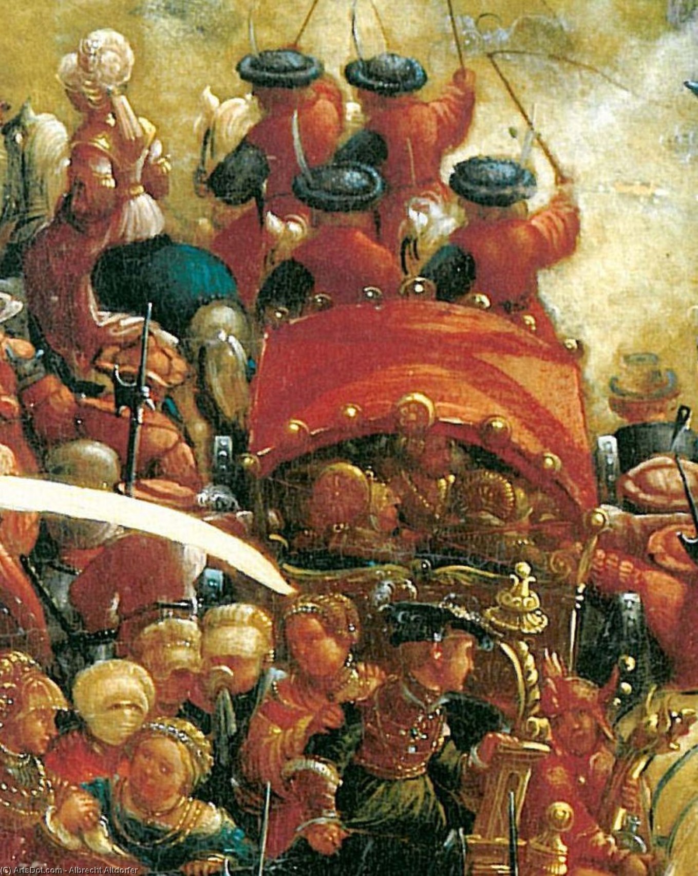 The Battle Of Issus(fragment) (12) — Albrecht Altdorfer