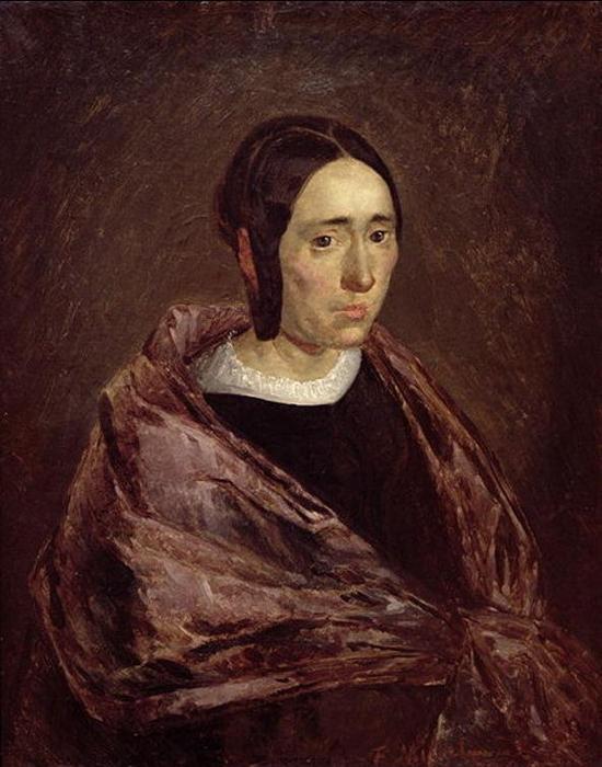 Portrait Of Catherine Roumy — ジャン＝フランソワ・ミレー