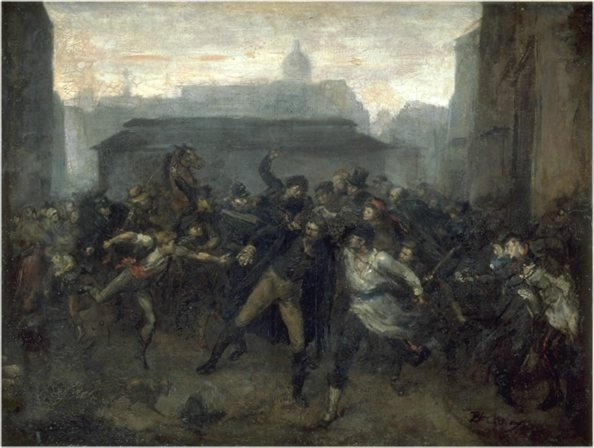 L'espion. Episode Du Siège De Paris — Jean-baptiste Carpeaux