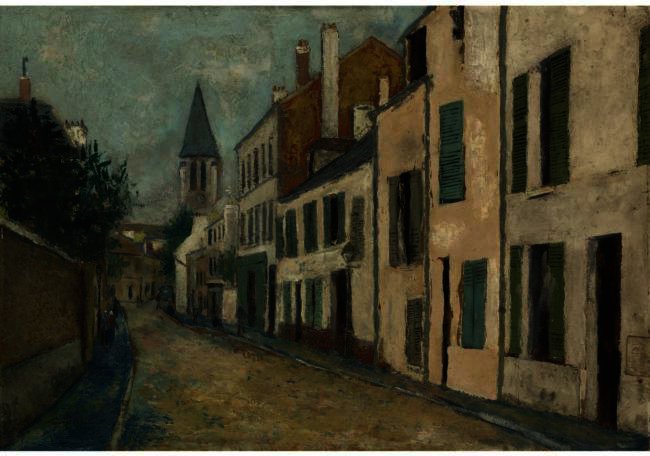 Stains Street (seine-saint-denis) — Maurice Utrillo