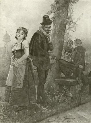 Love's Labour's Lost — Felix Octavius Carr Darley