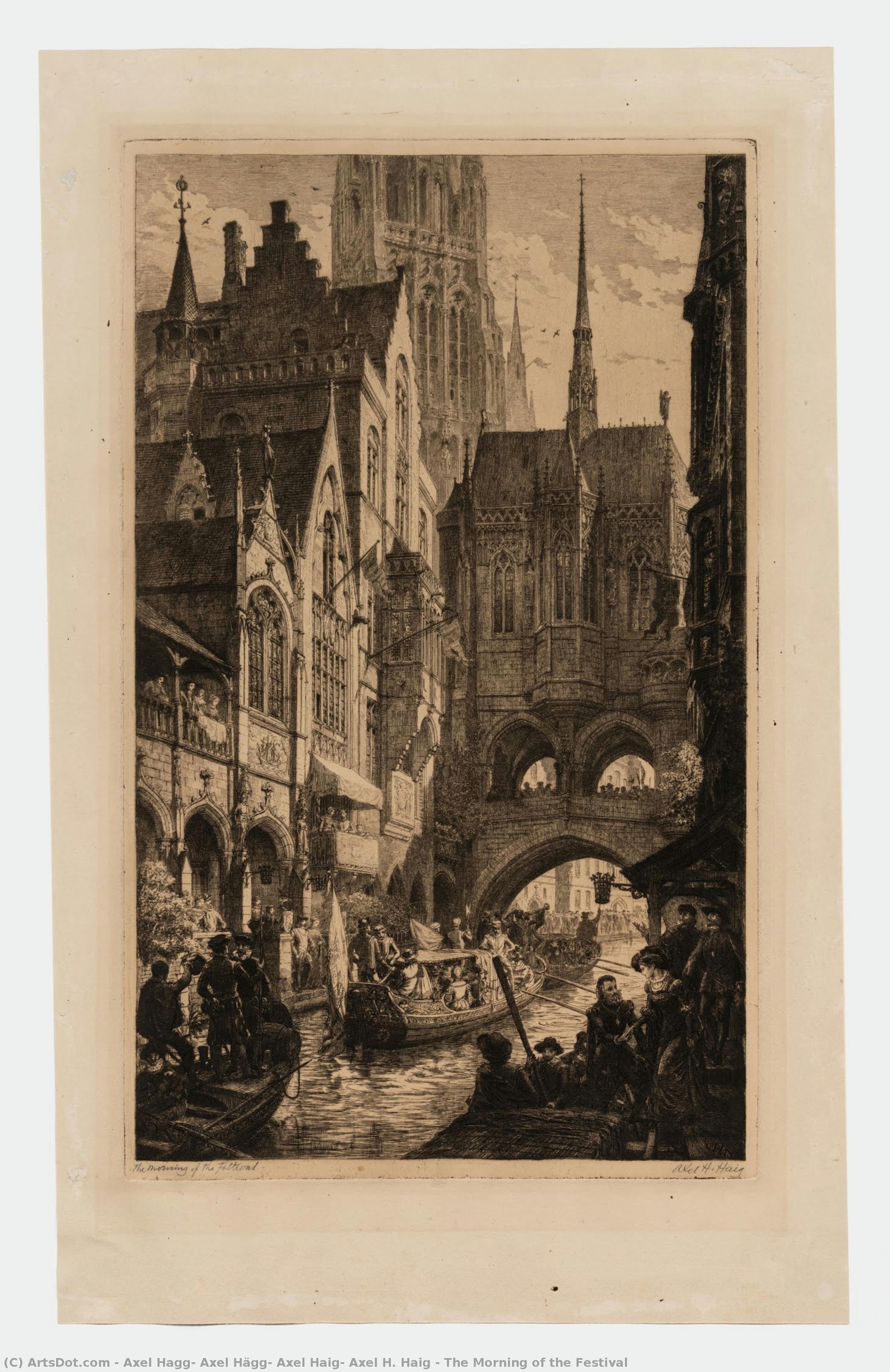 The Morning Of The Festival — Axel Hagg, Axel Hägg, Axel Haig, Axel H. Haig