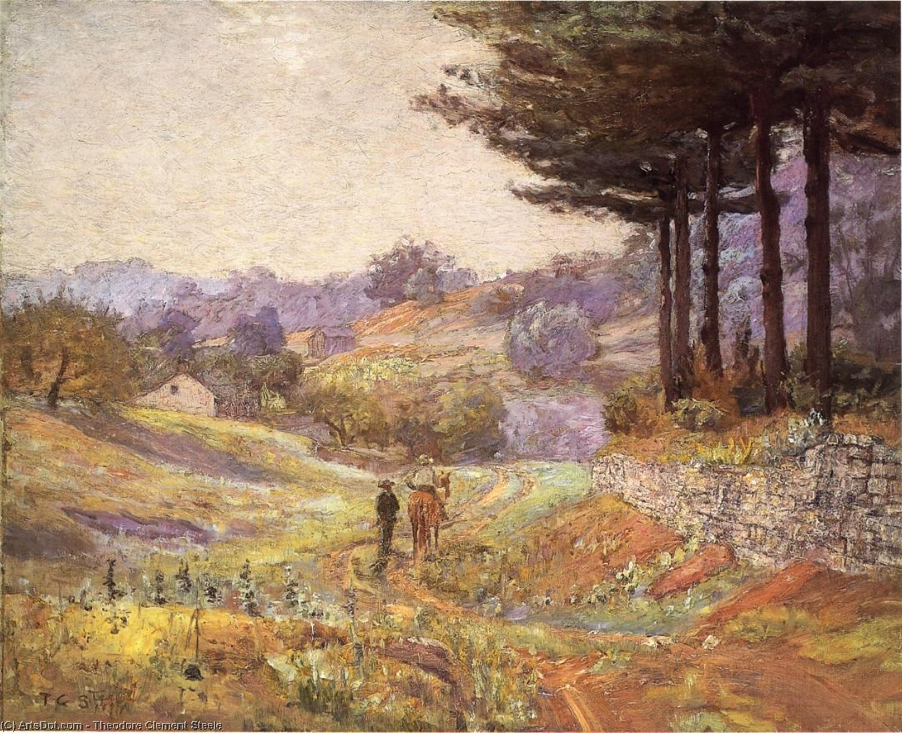 Hills Of Vernon — Theodore Clement Steele