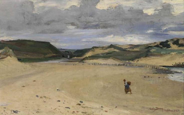 La Plage D'ambleteuse — Carolus-duran (charles-auguste-emile Durand)