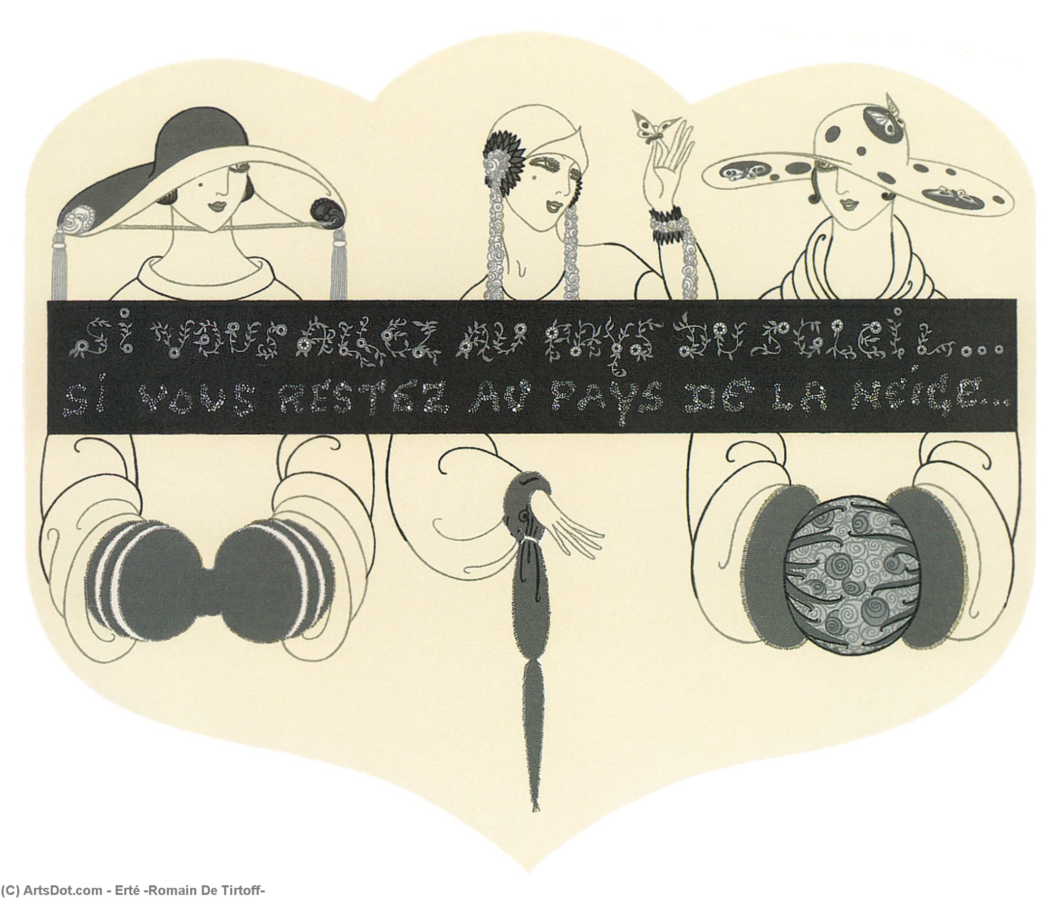 Summer And Winter — Erté