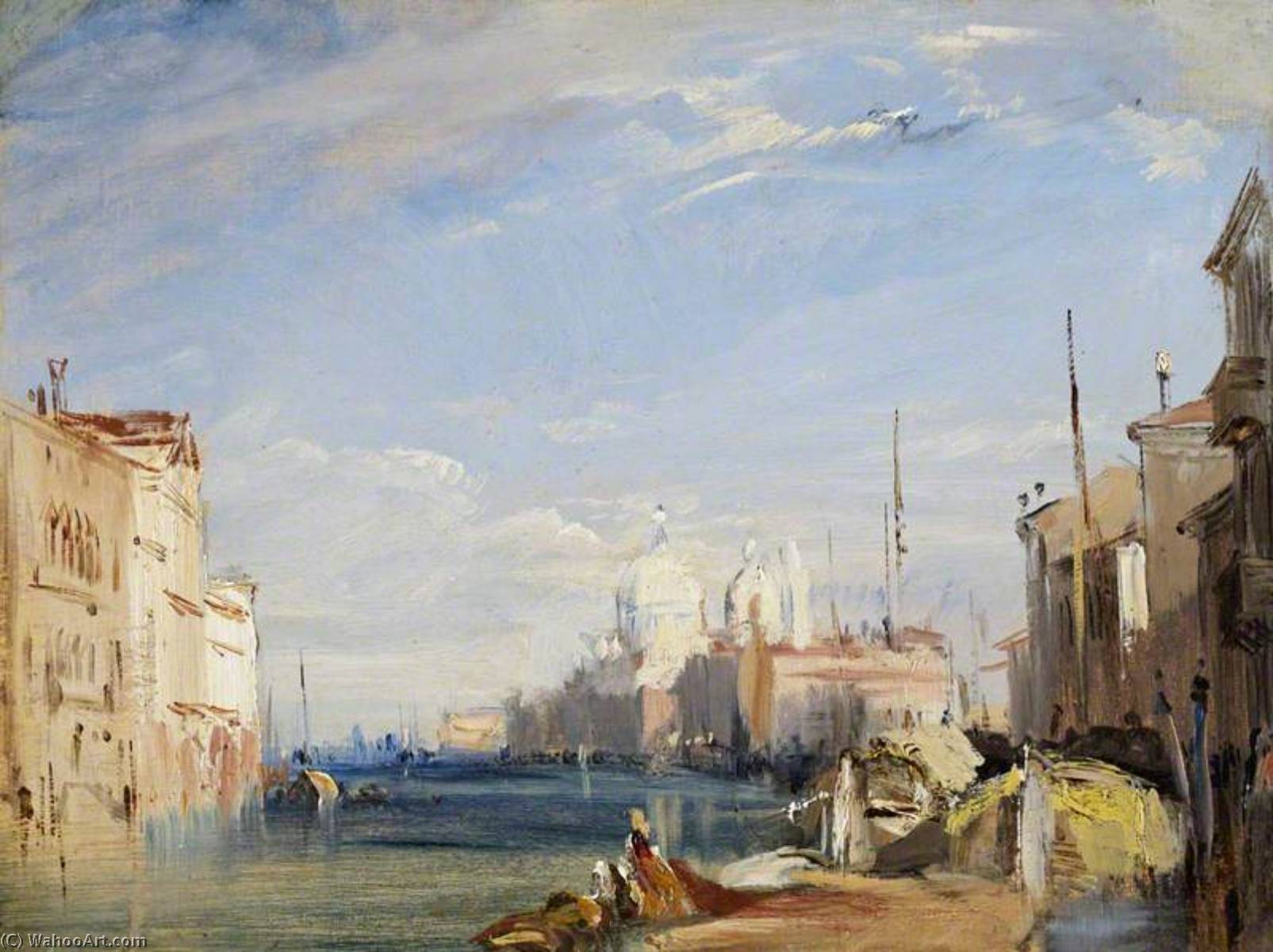 Venice The Grand Canal — Richard Parkes Bonington