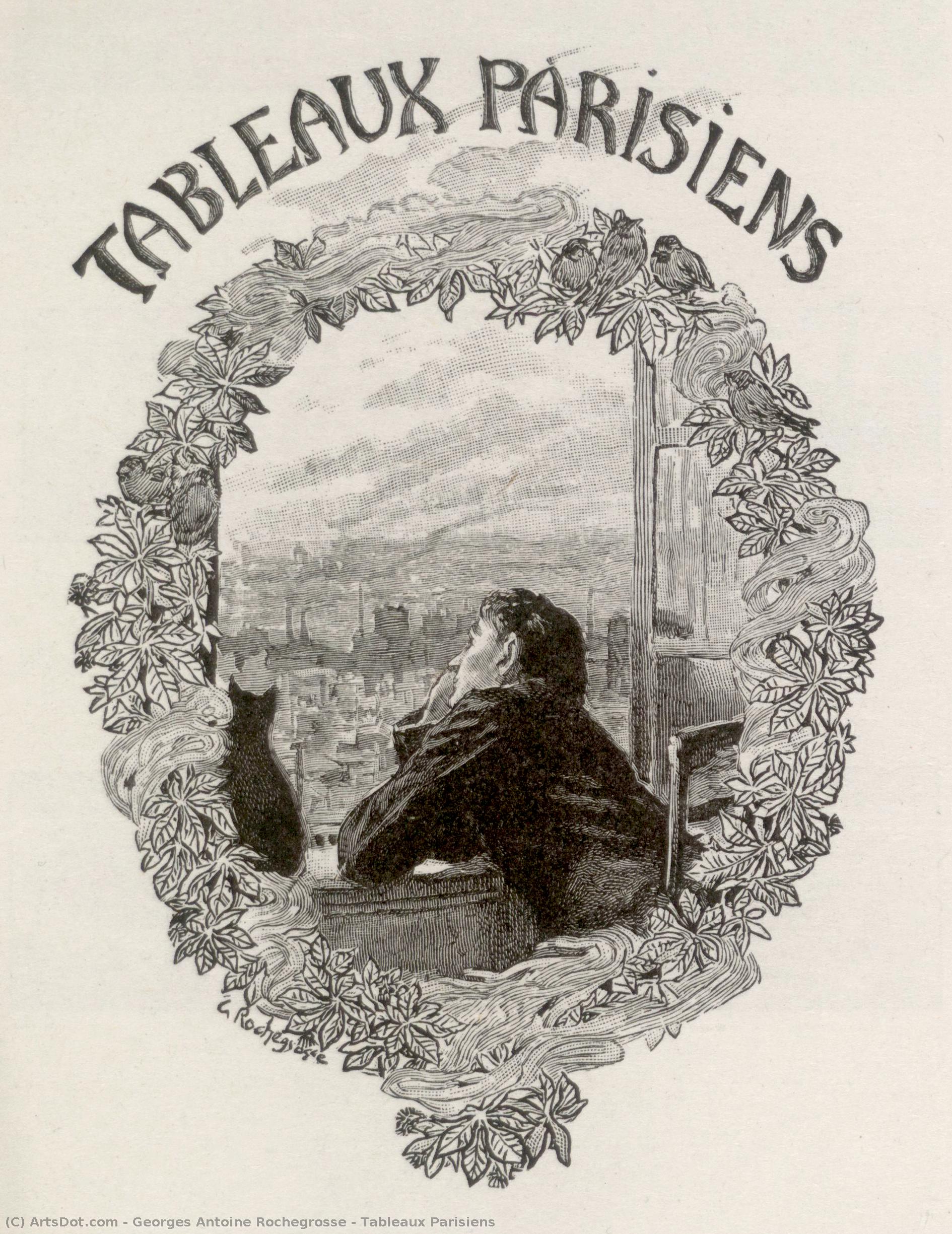 Tableaux Parisiens — Georges Antoine Rochegrosse