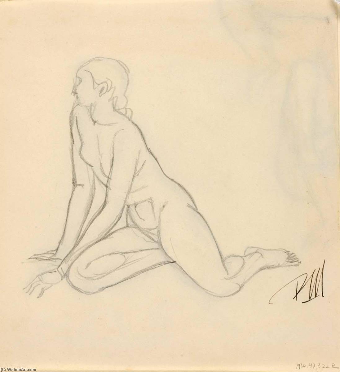 Seated Female Nude Seated Female Nude — Paul Manship