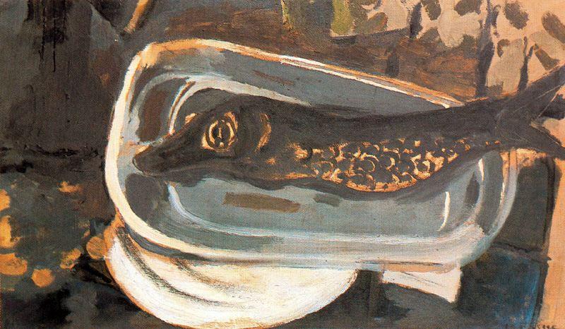 Still Life With Fish — ジョルジュ・ブラクエ