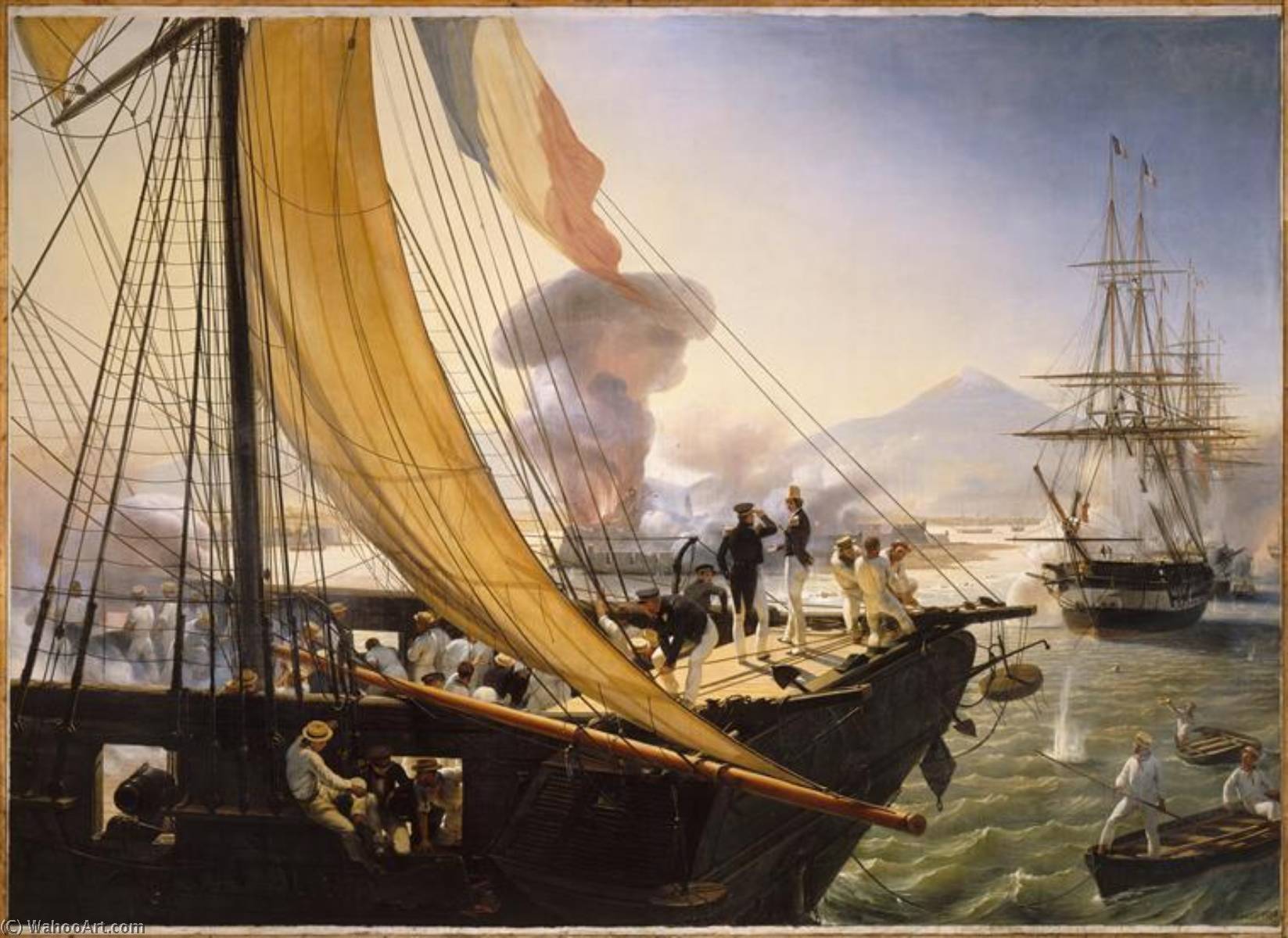 Prise Du Fort Saint Jean D'ulloa, 27 Novembre 1838 — Emile Jean Horace Vernet