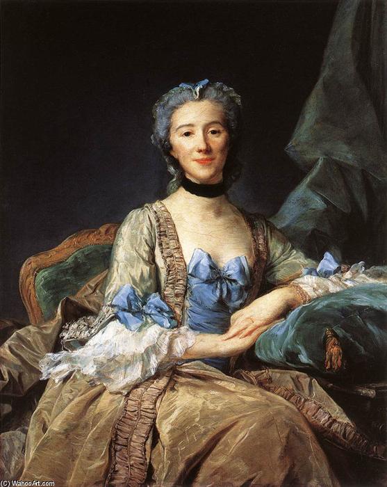 Madame De Sorquainville — Jean Baptiste Perronneau