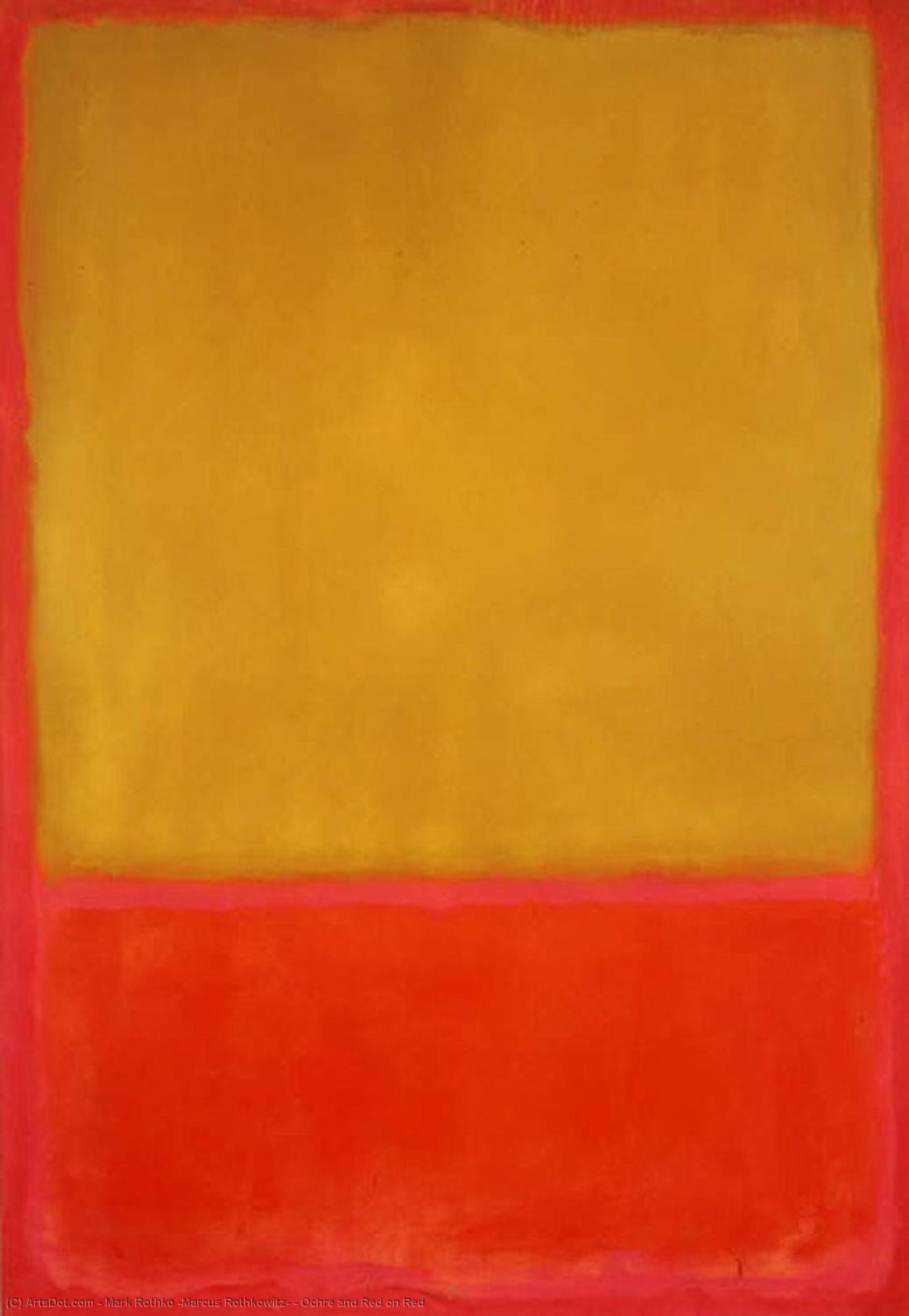 Ochre And Red On Red — Mark Rothko