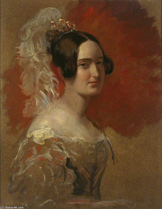 Anna Feodorovna, Princess Hohenlohe-langenburg — George Hayter