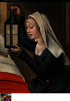 Detail Of The Evil Butcher, — Master Of The Saint Lucy Legend