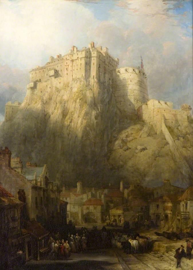Edinburgh Town And Castle — Дэвид Робертс