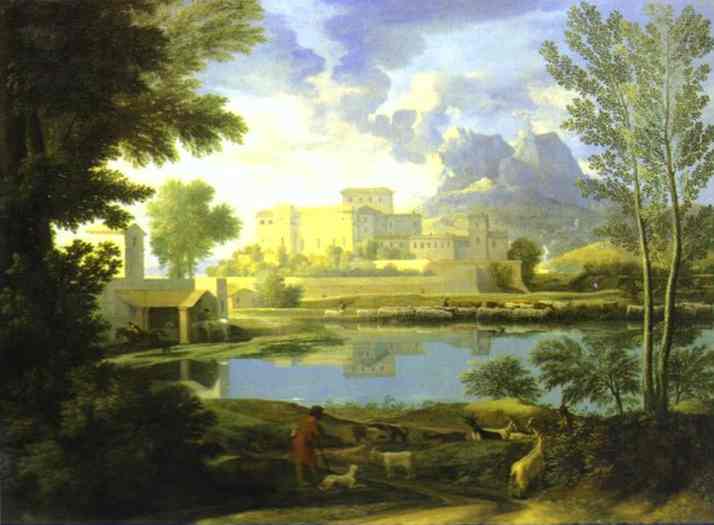 The Castle In Calm Weather — Николай Пуссен