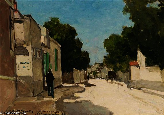 The House Of The Artist Millet, Barbizon — Jan Weissenbruch