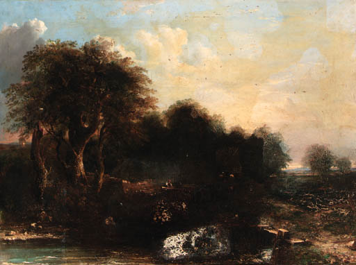 The Lock — John Berney Ladbrooke
