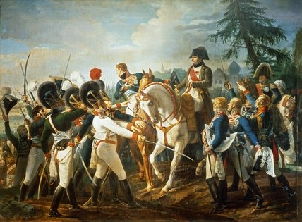 Napoleon And The Bavarian And Wurttemberg Troops — Жан Батист Дебре